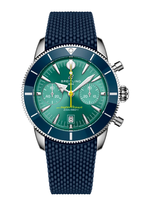 Breitling Superocean Heritage B01 Chronograph 42 Baby Shark Replica Watch AB0156A71L1S1